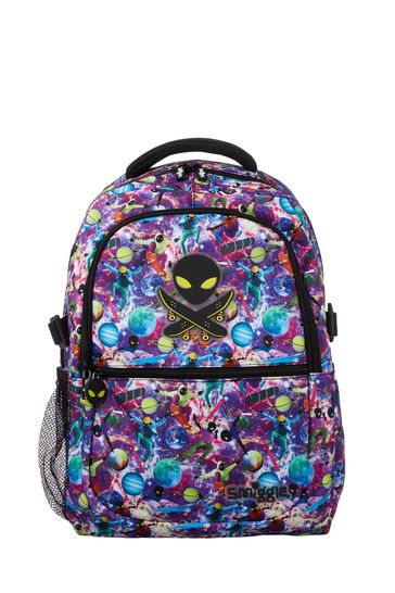 Smiggle Mix Space Galaxy Attach Backpack