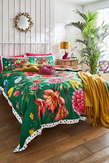 Joe Browns Multi Striking Floral Burst  Reversible Bed Set