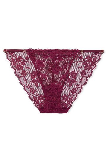 victoria secret lace string bikini panties