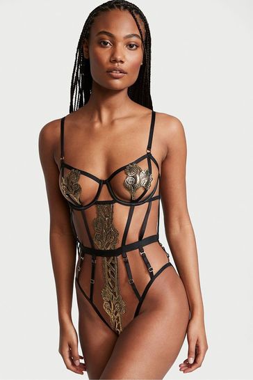 Victoria's Secret Band of Lovers Ouvert Teddy