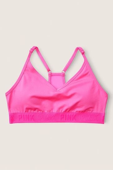 Buy Victoria's Secret PINK Atomic Pink Lightly Lined Low Impact Sports Bra  from Next Latvia