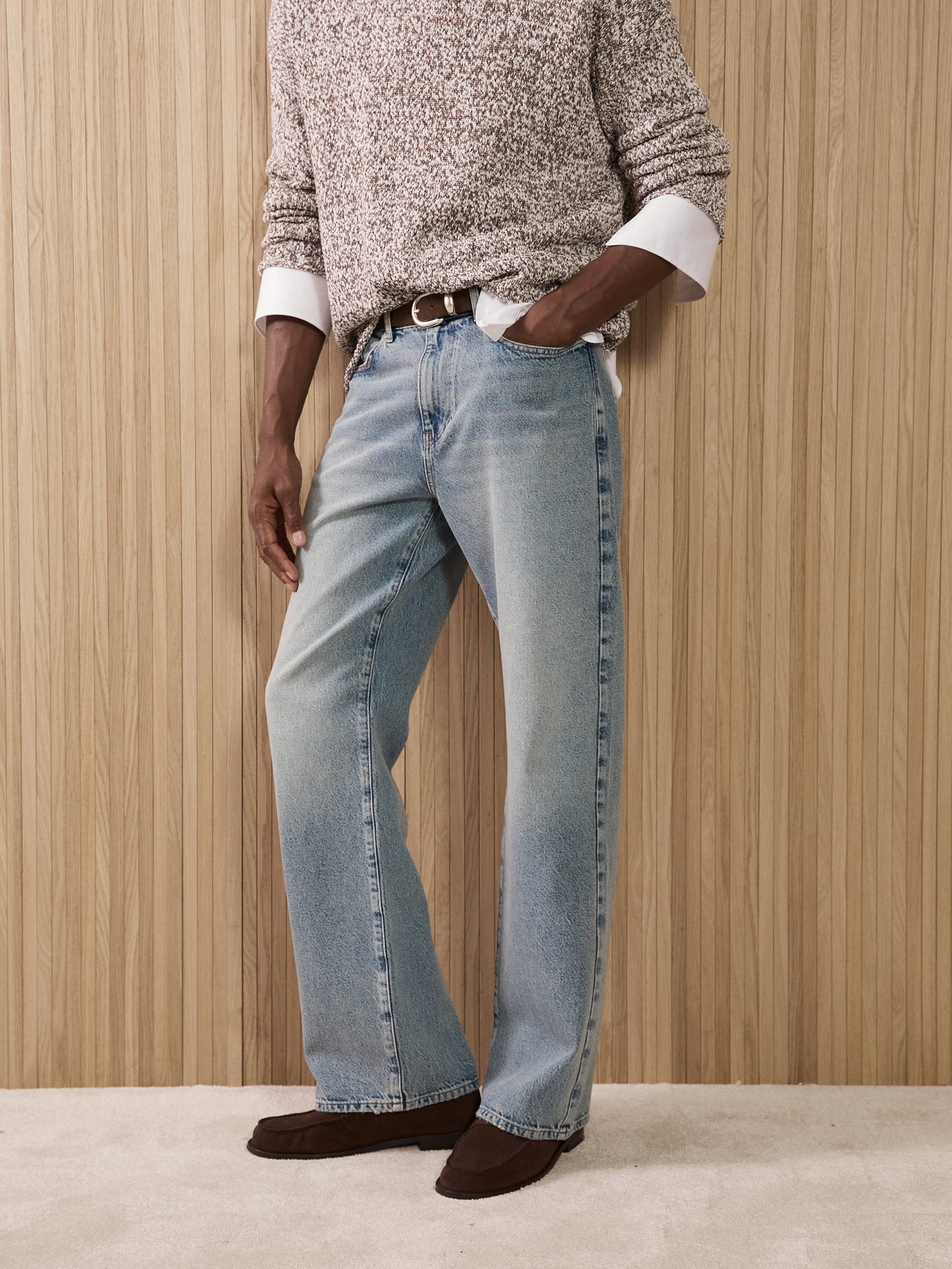 Flared-Leg Jeans