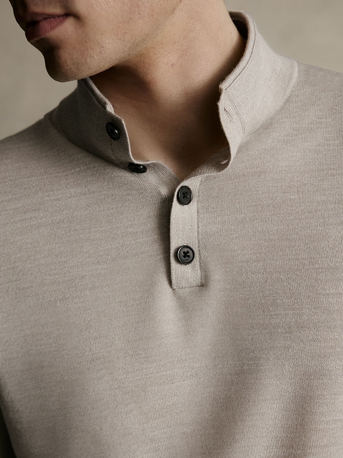 Button Neck