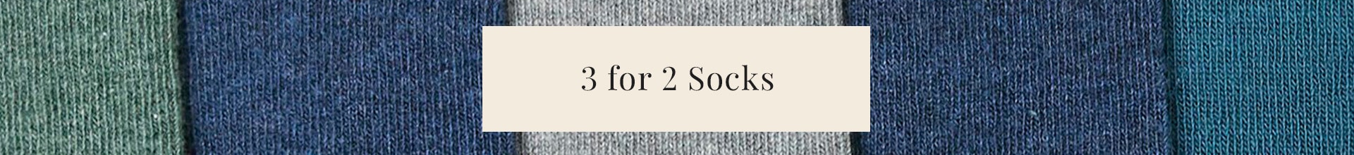 3 For 2 Men’s Socks
