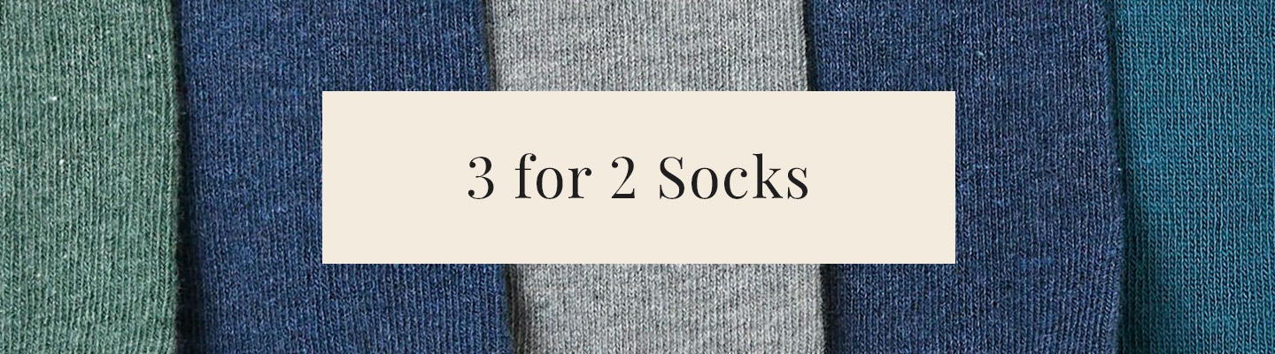 3 For 2 Men’s Socks