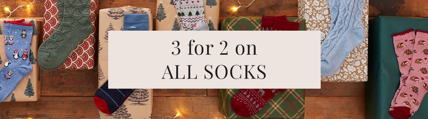 3 For 2 Women's Socks