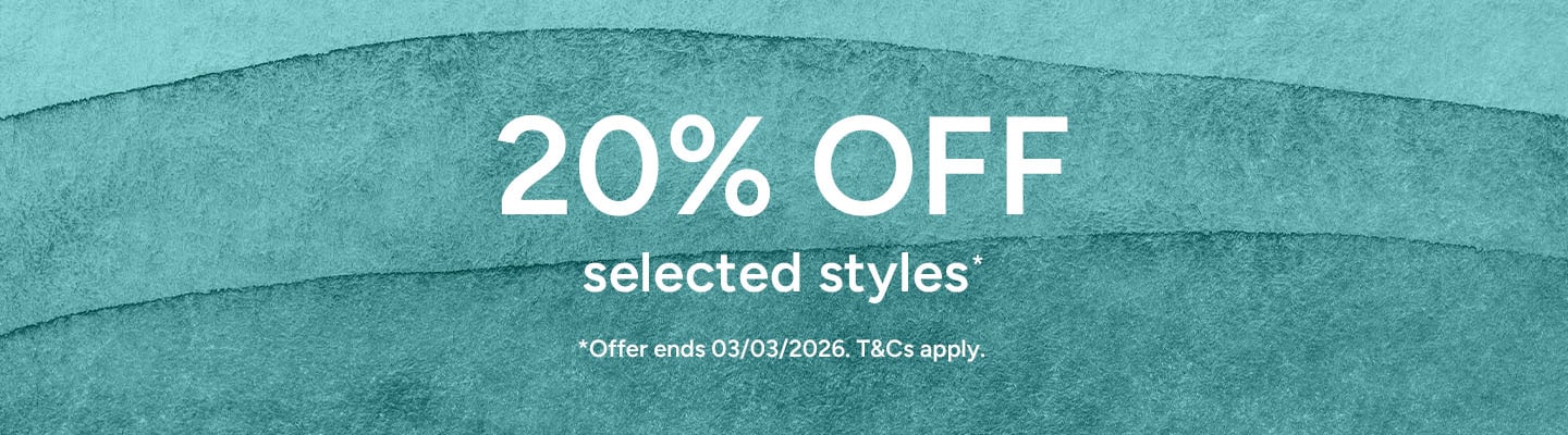 20% Off Selected Women's Lines