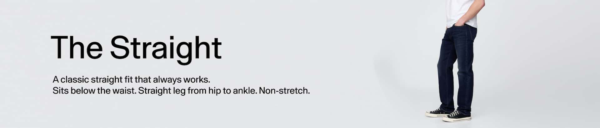 Men's Straight Jeans