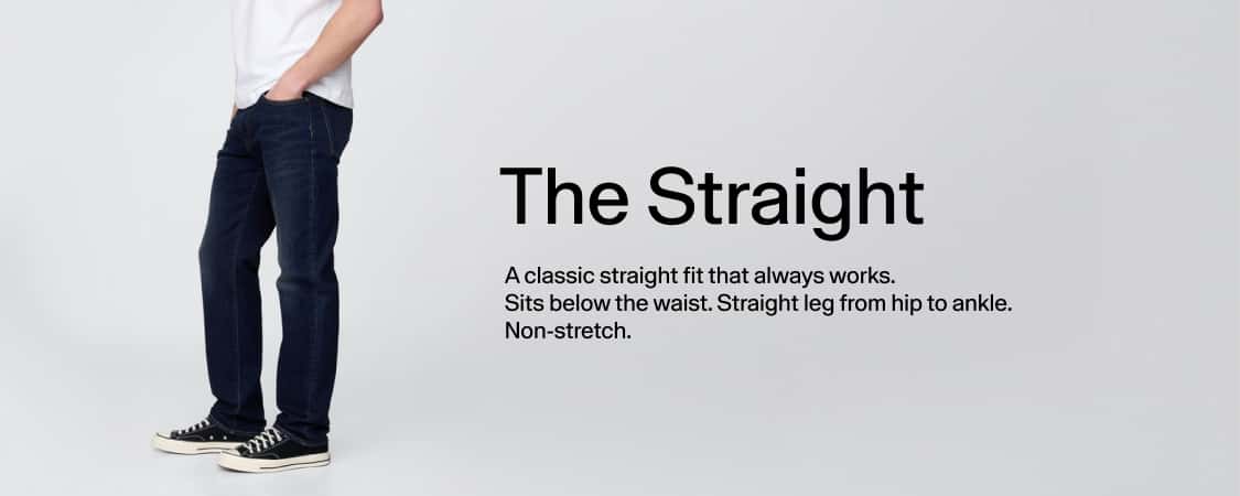 Men's Straight Jeans