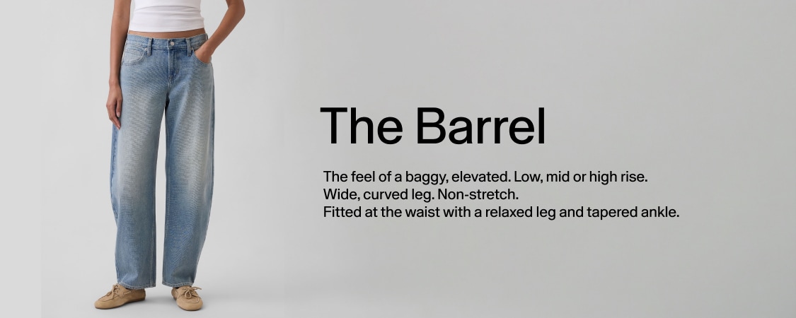 Women's Barrel Jeans