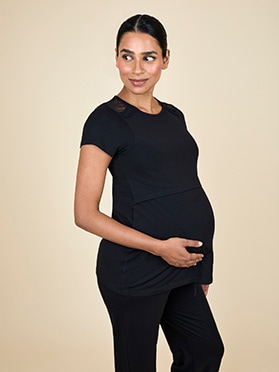 Short Sleeve Maternity Tops