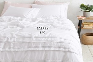 Buy Tassel Duvet Cover And Pillowcase Set From The Next Uk Online Shop