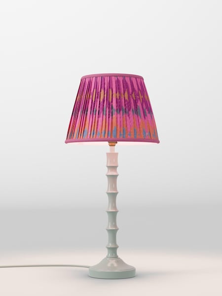 Pink Ikat Pleated Lamp Shade (AR1539_AR8414) | £30