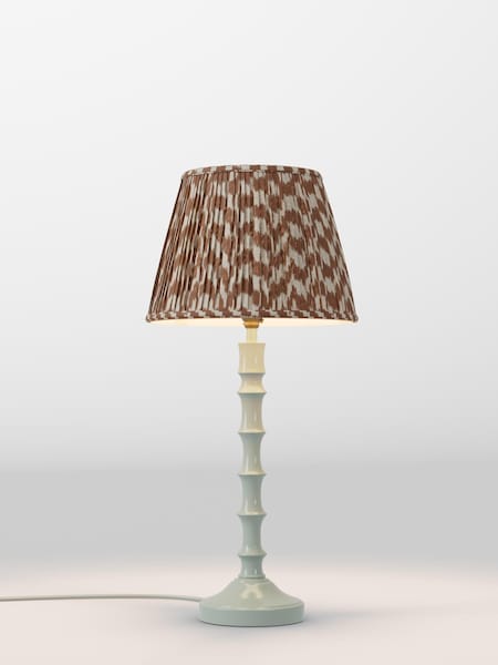 Amber Orange Mosaic Pleated Lamp Shade (AR1539_AR8420) | £30