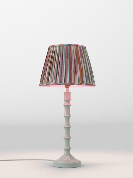 Red Stripes Pleated Lamp Shade (AR1539_AR8421) | £30