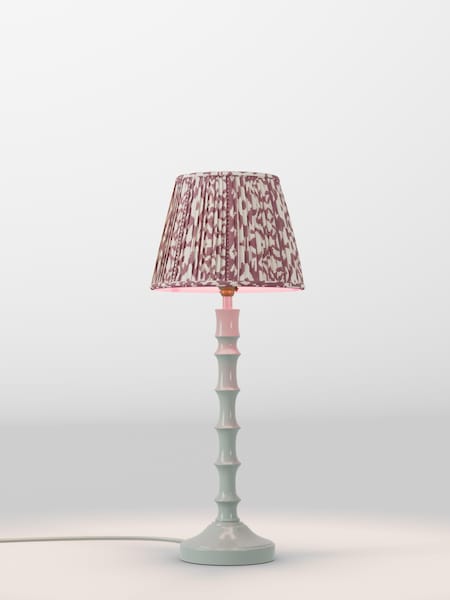 Berry Red Geo Pleated Lamp Shade (AR1539_AR8423) | £30