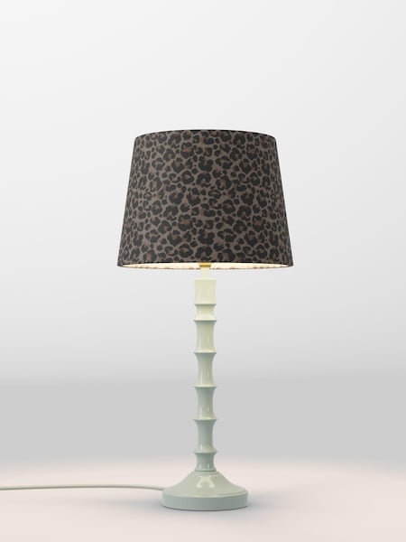 Leopard Print Velvet Lamp Shade (AR1539_F20714) | £30