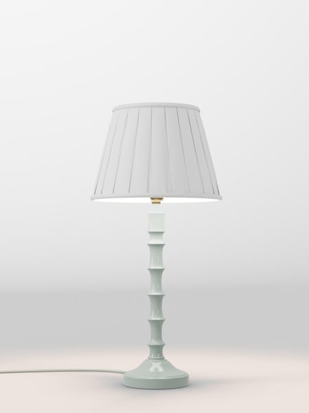 Ivory White Box Pleated Lamp Shade (AR1539_F48624) | £30