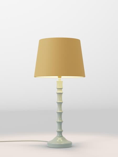 Ochre Yellow Velvet Lamp Shade (AR1539_F68889) | £30