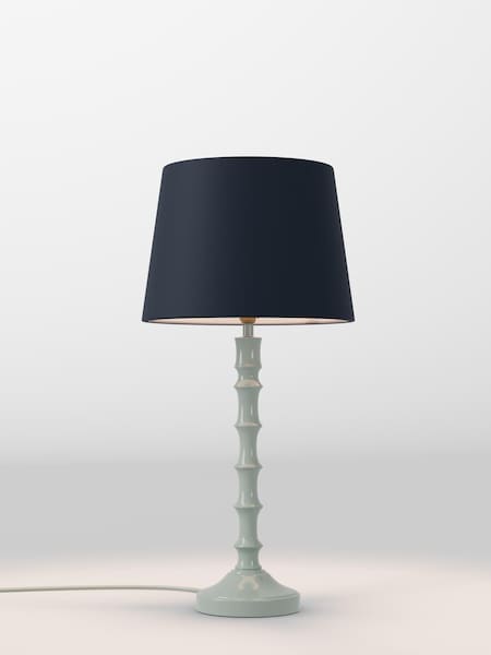 Navy Blue Velvet Lamp Shade (AR1539_F68891) | £30