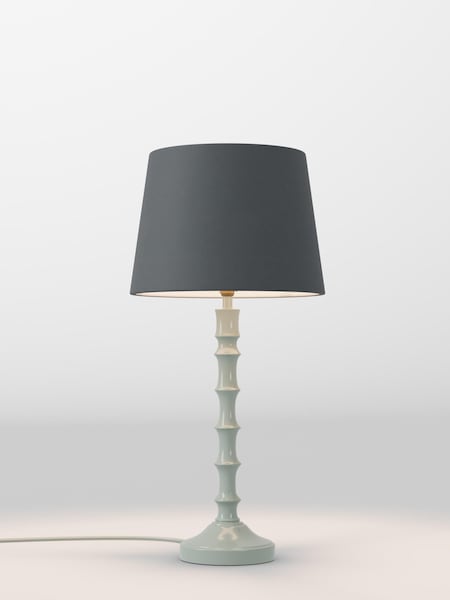 Charcoal Grey Velvet Lamp Shade (AR1539_F68892) | £30