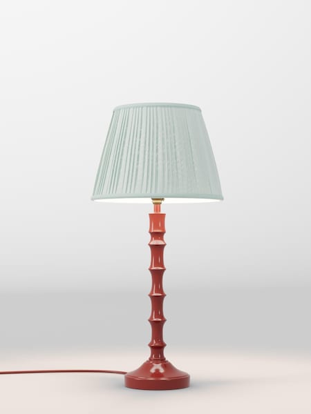 Green Pleated Lamp Shade (AR1540_AR8408) | £30