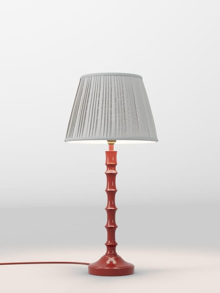 Silver Grey Pleated Lamp Shade (AR1540_AR8409) | £30