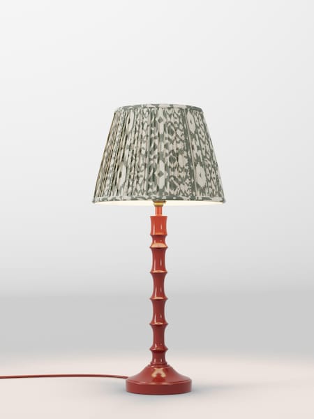 Green Geo Pleated Lamp Shade (AR1540_AR8422) | £30