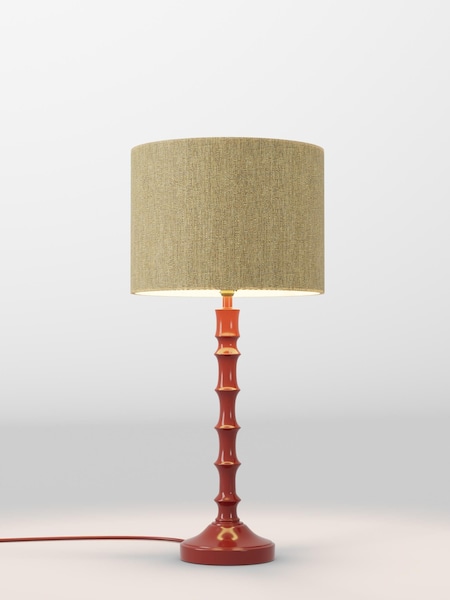 Ochre Yellow Tweedy Lamp Shade (AR1540_F68885) | £30