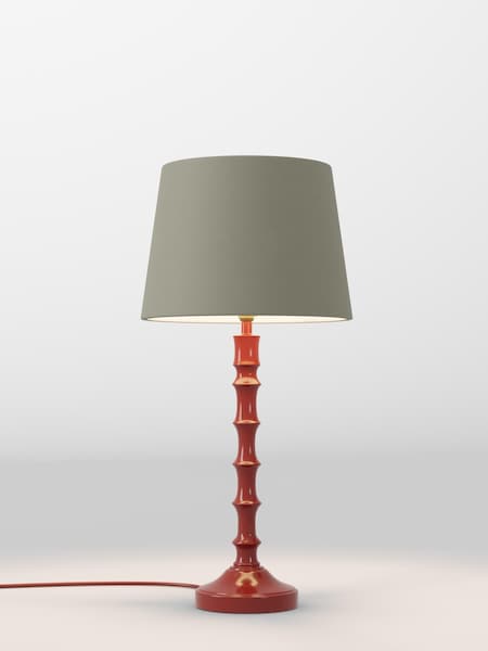 Moss Green Velvet Lamp Shade (AR1540_F68895) | £30