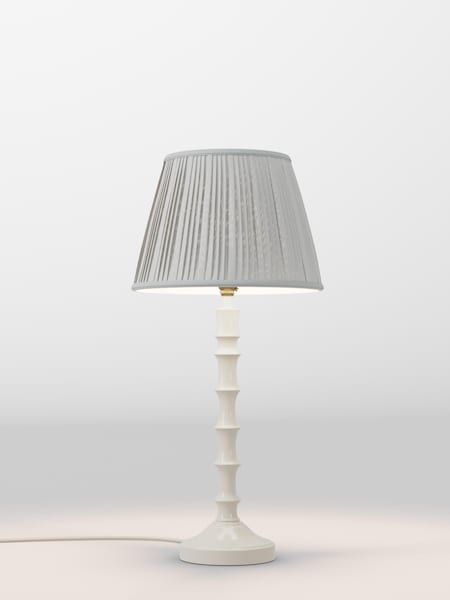 Silver Grey Pleated Lamp Shade (AR1541_AR8409) | £30