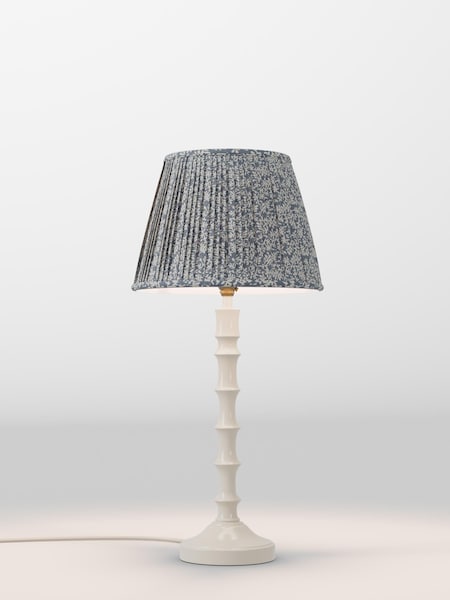 Blue Floral Pleated Lamp Shade (AR1541_AR8412) | £30