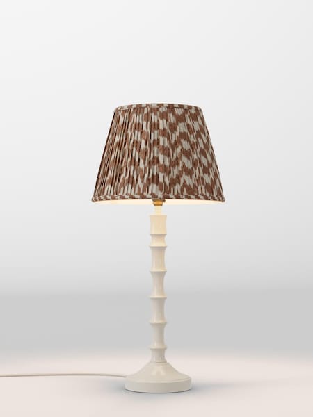 Amber Orange Mosaic Pleated Lamp Shade (AR1541_AR8420) | £30