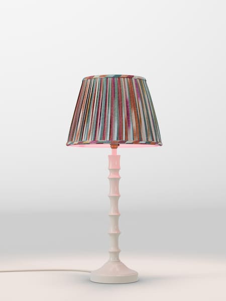 Red Stripes Pleated Lamp Shade (AR1541_AR8421) | £30