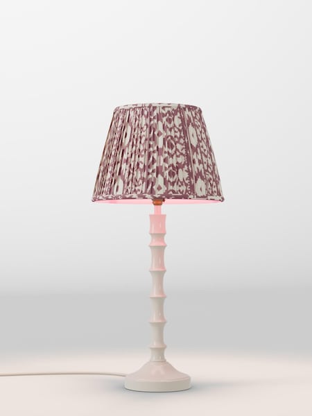 Berry Red Geo Pleated Lamp Shade (AR1541_AR8423) | £30