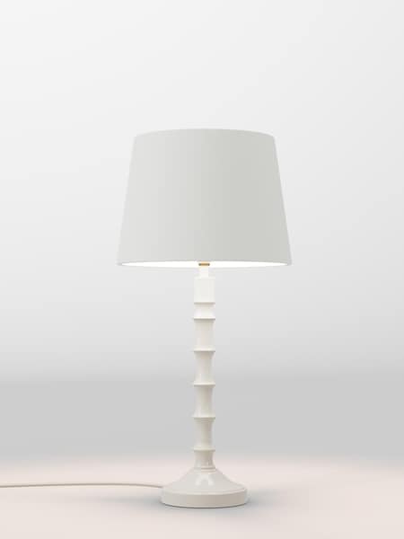 Mid Natural Velvet Lamp Shade (AR1541_F68888) | £30