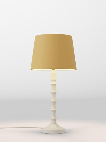 Ochre Yellow Velvet Lamp Shade (AR1541_F68889) | £30