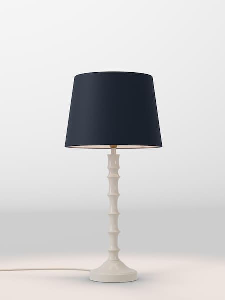 Navy Blue Velvet Lamp Shade (AR1541_F68891) | £30