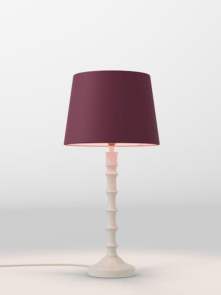 Cranberry Red Velvet Lamp Shade (AR1541_F68893) | £30