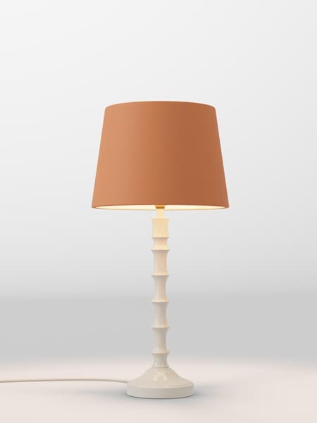 Orange Velvet Lamp Shade (AR1541_F68896) | £30