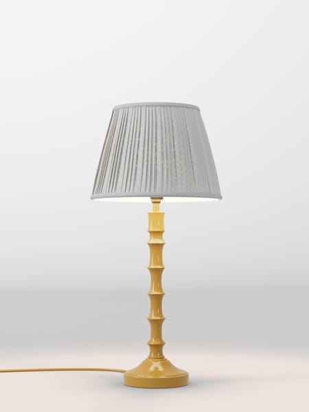 Silver Grey Pleated Lamp Shade (AR1565_AR8409) | £30