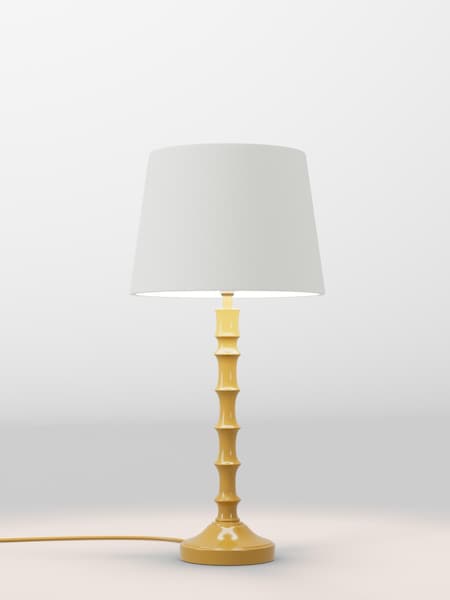 Mid Natural Velvet Lamp Shade (AR1565_F68888) | £30