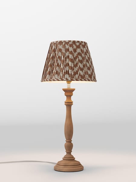 Amber Orange Mosaic Pleated Lamp Shade (AR4080_AR8420) | £48