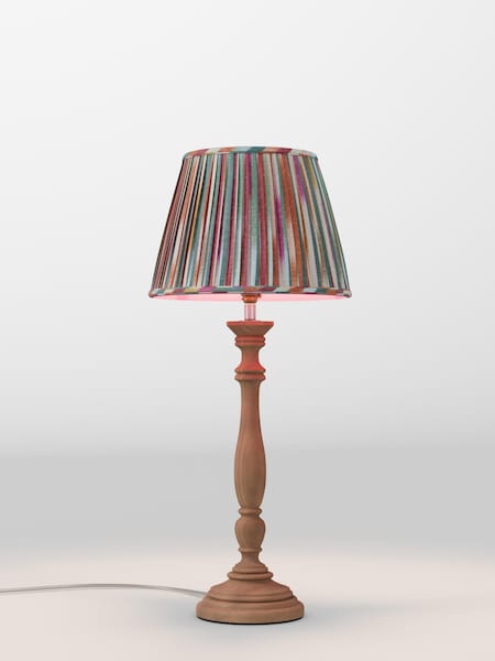 Red Stripes Pleated Lamp Shade (AR4080_AR8421) | £48