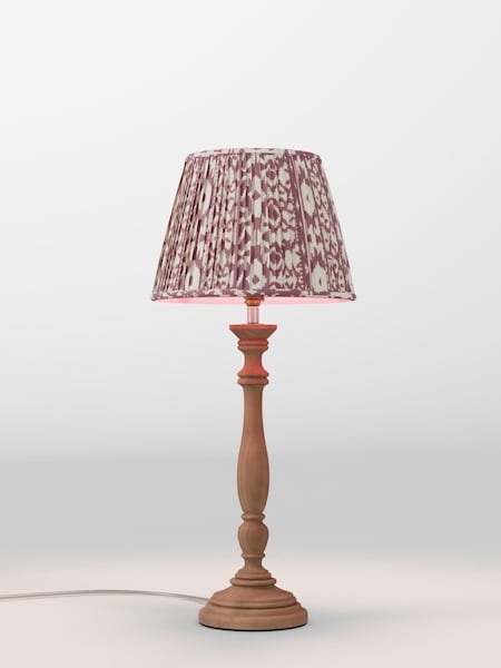Berry Red Geo Pleated Lamp Shade (AR4080_AR8423) | £48