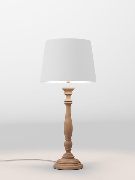 Ivory White Plain Lamp Shade (AR4080_F68872) | £48