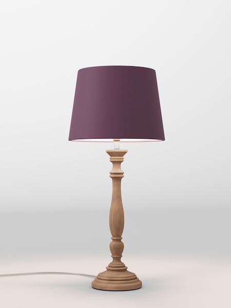 Plum Purple Plain Lamp Shade (AR4080_F68878) | £48