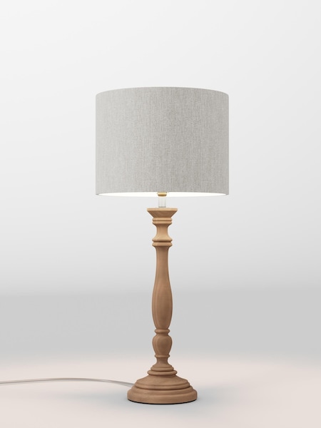 Natural Tweedy Lamp Shade (AR4080_F68884) | £48