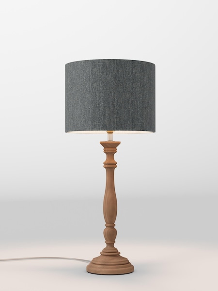 Charcoal Grey Tweedy Lamp Shade (AR4080_F68887) | £48