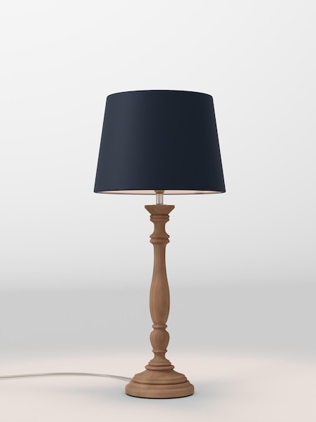 Navy Blue Velvet Lamp Shade (AR4080_F68891) | £48